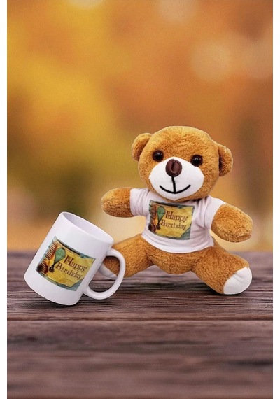 Kupa Ve Peluş Ayıcık Seti