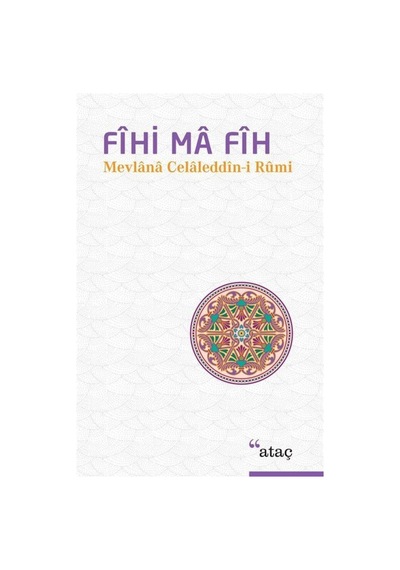 Fihi Ma Fih / Mevlana 9789756205242