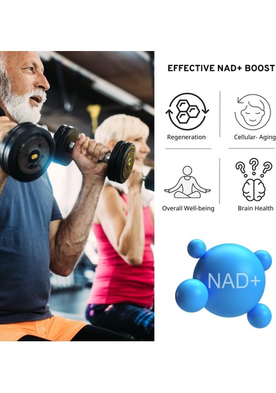 Vınatura Nad Nicotinamide Adenine Dinucleotide 1000mg - Pure Nad For  60 Caps Aromasız