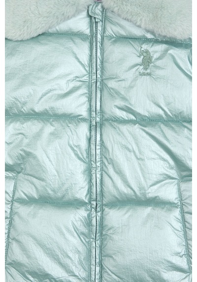 U.s. Polo Assn. Kız Çocuk Mint Kaban 50313048-vr090 Mınt