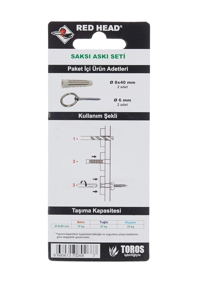 Saksı Askı Seti Beyaz - 761156965