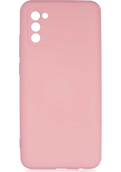 Samsung Uyumlu Galaxy A02s Kılıf Zore Mara Lansman Kapak Pembe Açık
