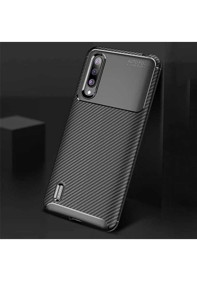 Xiaomi Mi 9 Lite Kılıf Zore Negro Silikon Kapak Lacivert