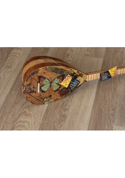 Cura Saz Kelebek Motif Kılıf
