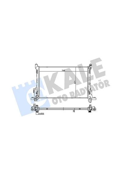Kale 355635 Motor Radyatoru 214104966r 4422795 6000618062