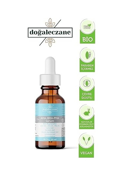 Doğal Eczane Aha+bha+pha Leke Gidermeye Yardımcı Ve Yenileyici Cilt Serumu 30 Ml