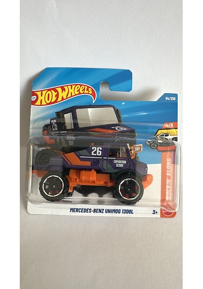 Hot Wheels Mercedes-benz Unimog 1300l Çok Renkli