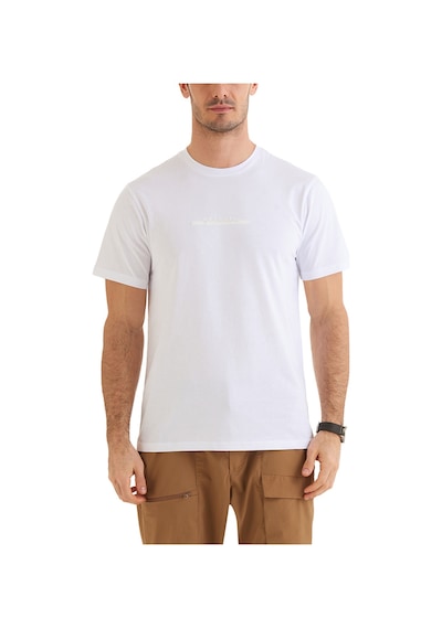 Columbia Csc Bar Split Graphic Kısa Kollu Erkek T-shirt Beyaz Cs0121-100 001