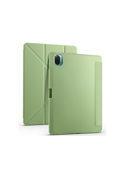 Xiaomi Uyumlu Mi Pad 5 Kılıf Tri Folding Kalem Bölmeli Standlı Kılıf