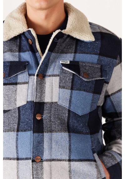 Wrangler Erkek Ceket W4e0xz84z Mavi