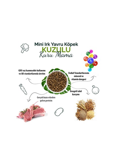 Anatolian Premium Kuzulu Küçük Irk Yavru Köpek Maması 2 kg