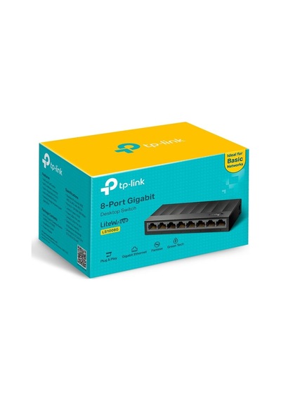 Tp Link Ls1008G 8 Port Gıgabıt Switch Plastik Kasa