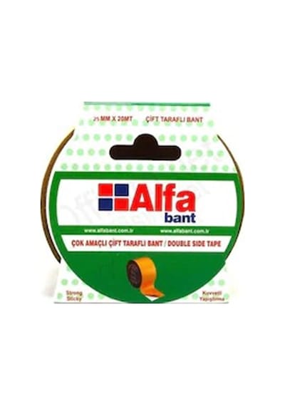 Alfa Çift Taraflı Bant 48 MMx20Mt.