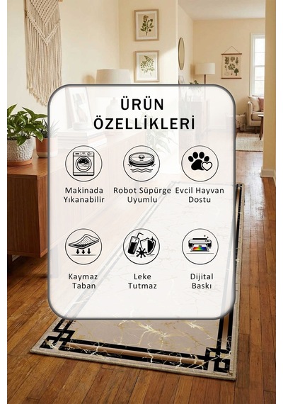 Ehl-240 Yıkanabilir Yolluk Gri