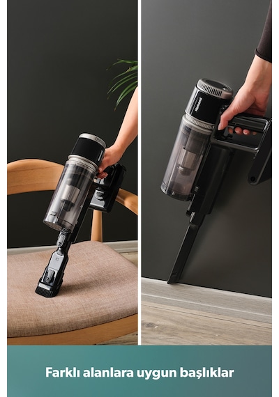 Homend Dustrider Pro 1270H Toz İstasyonlu Ergonomik Dikey Süpürge