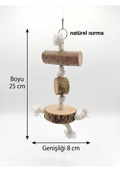 Naturel Isırma Kuş Oyuncağı