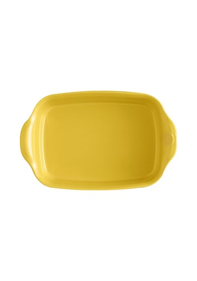 Emile Henry Fırın Kabı Dikdörtgen 22 X 14 Cm - Mat Sarı/provence Yellow Mat Sarı