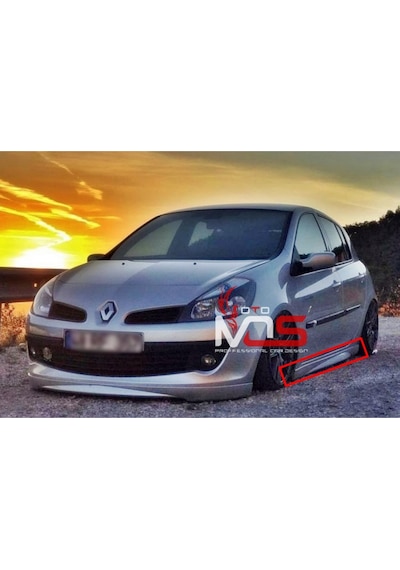 Renault Clio 3 Gtx Marşpiyel Takım Fiberglass Boyasız