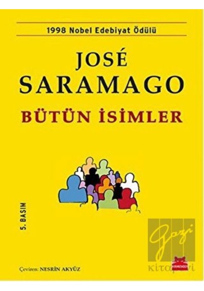 Bütün İsimler - Jose Saramago - Kırmızı Kedi