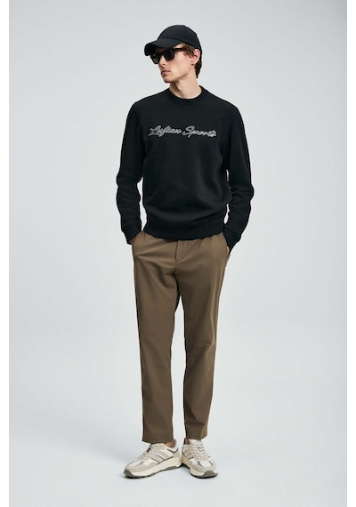Lufian Loved Siyah Erkek Sweatshirt 112030170 Siyah