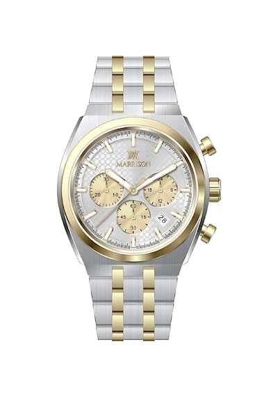 Warren Marrison Mr25008-e Quartz Erkek Kol Saati Gümüş - Altın