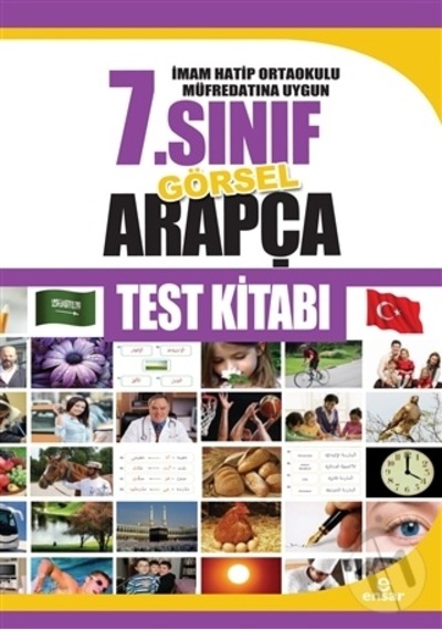 7. Sınıf Görsel Arapça Test Kitabı; Imam Hatip Ortaokulu Müfredat