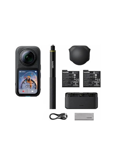 Insta360 X6 Essentıal Bundle Siyah