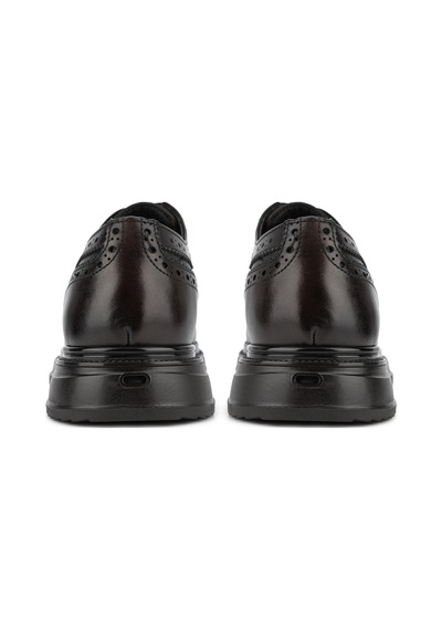 Tamer Tanca Erkek Hakiki Deri Kahverengi Casual Ayakkabı 298 4157-w2119 Erk Ayk Sk26-27 Kahve