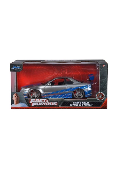 Hızlı Öfkeli 2002 Nissan Skyline Model Aracı
