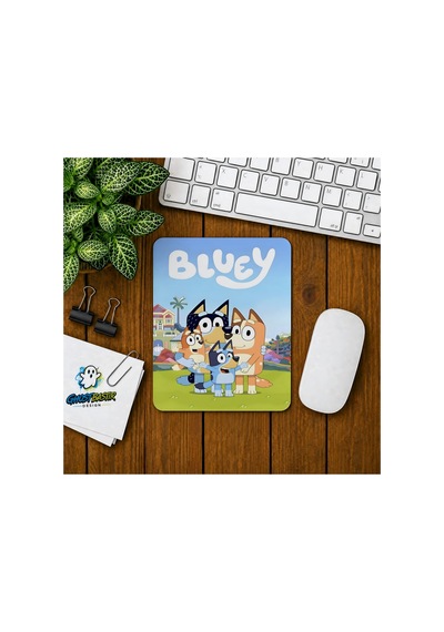 Bluey Baskılı Oyuncu Mousepad 034