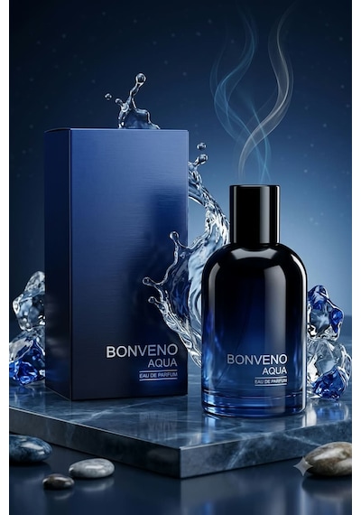 Bonveno Aqua Mavi + Aqua Mavi Edp 100 Ml Erkek Parfüm Baharat - Odunsu
