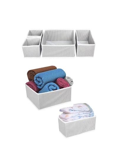 Çekmece Düzenleme Kutu Seti Organizer 4lü Set Renkli