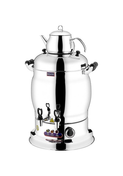 Remta R 27 Maksi Çift Demlikli 16 L Çay Makinesi Inox