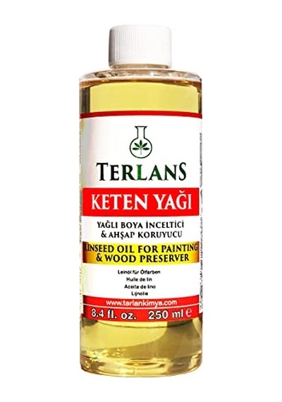 Resim Yağı Ahşap 250 Ml Linseed Oil