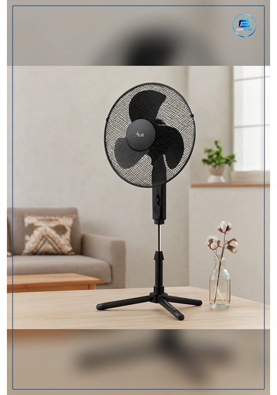 Vantilatör 16 İnç 41 Cm Ayaklı Teleskopik Katlanır Metal Kafes 3