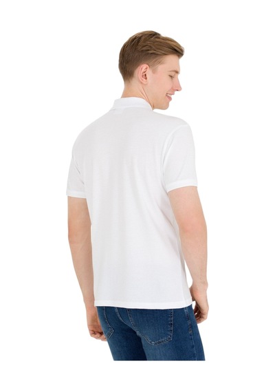 U.S. Polo Assn. Erkek Polo Yaka T-shirt Beyaz