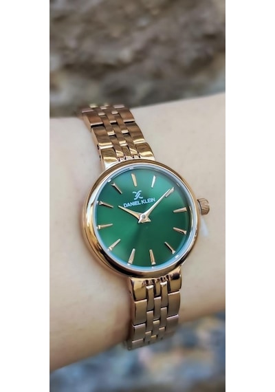 Daniel Klein Dke.1.10874-7 Metal Kordon Metal Kasa 3 Atm Suya Dayanıklı Rose Renk Kadın Kol Saati Rose Gold