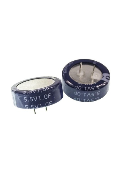 Kapasitör 1F 5.5V  Kondansatör Pil