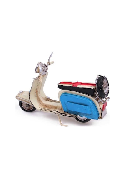 Dekoratif Metal Scooter Vintage Dekoratif Ev Ofis Hediyelik