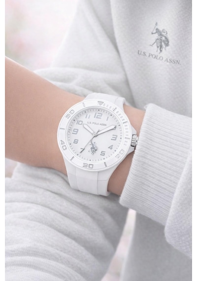 U.s.polo Assn 2 Yıl Saat&saat Garantili 3 Atm Suya Dayanıklı Genç Ve Çocuk Kol Saati Us.g2146.2 Beyaz 62856030