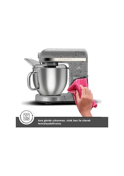 Karaca Mastermaid Chef Pro 1750 W Çift Kollu Stand Mikser