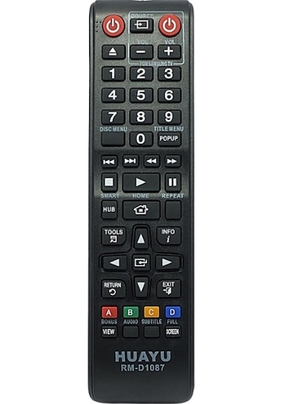 Samsung Uyumlu Ak59-00167A Ak5900167A Dvd Blu-Ray Uzaktan Kumanda