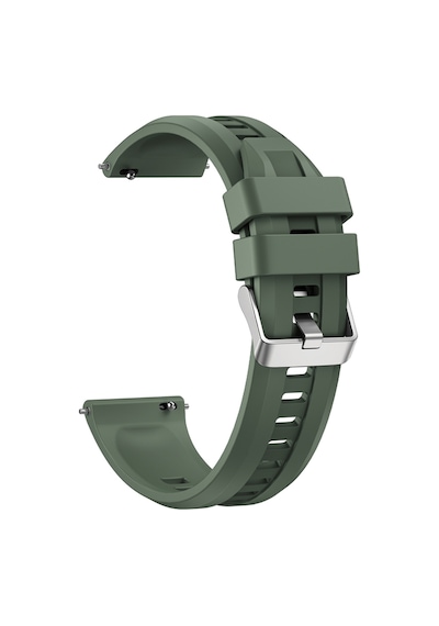 Samsung Uyumlu Galaxy Watch 3 45mm Khyr Krd-148 22mm Silikon Kordon - Lacivert
