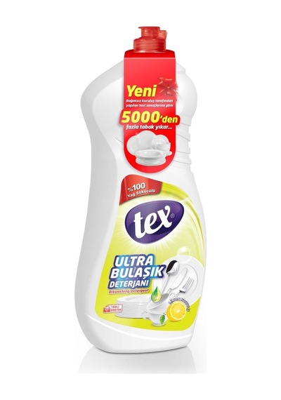 Tex Limon Kokulu Ultra Elde Sıvı Bulaşık Deterjanı 1350 ML