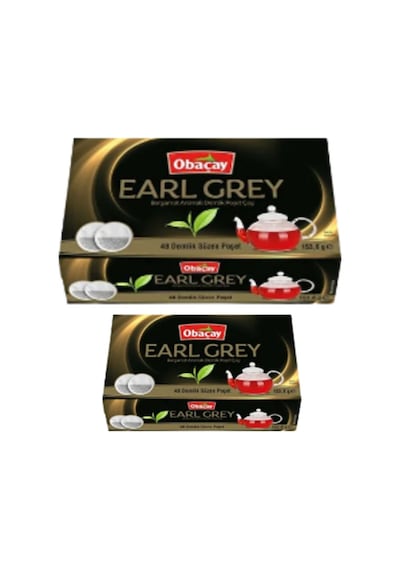 Earl Grey Poşet Çay 48'li 2 Paket 96 Adet
