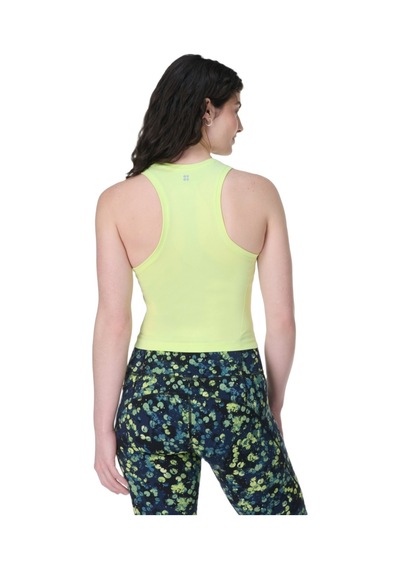Sweaty Betty Athlete Crop Seamless Workout 5140 Yeşil