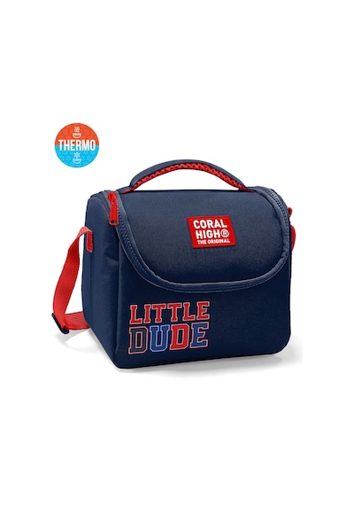 Coral High Kids Lacivert Little Dude Baskılı Desenli Thermo Beslenme Çantası 37119 Lacivert