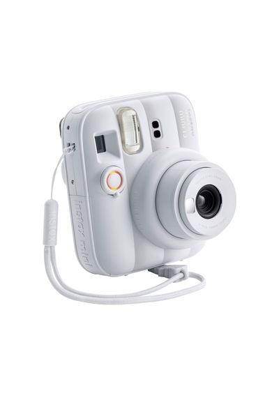 Instax Mini 13 Clay White Fotoğraf Makinesi + Deri Albüm + Pleksi Kılıf + 20'li Film Hediye Seti