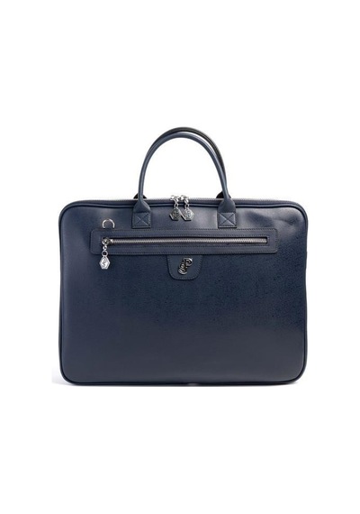 Silver & Polo Silver Polo Lacivert - Lacivert Düz Kadın Laptop Ve Evrak Çantası Sp1175