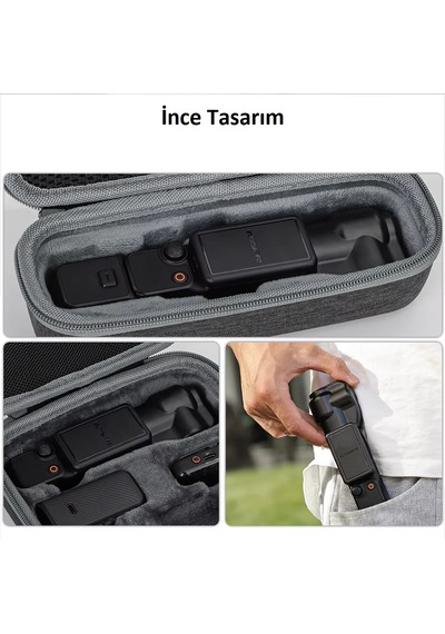 Teknoroket Dji Osmo Pocket 4 ve 3 Koruyucu Kap Ekran Ve Lens Koruyucu